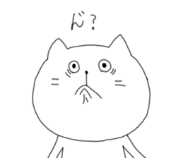 loose cat K sticker #8552022