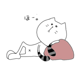 loose cat K sticker #8552025