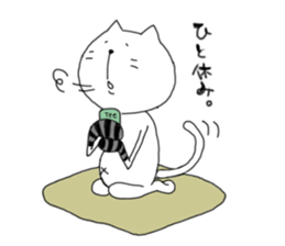 loose cat K sticker #8552026