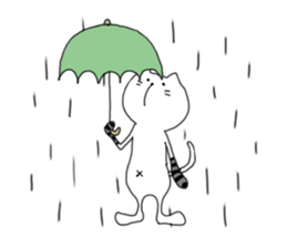 loose cat K sticker #8552027