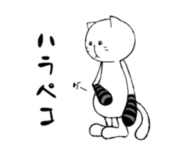 loose cat K sticker #8552043