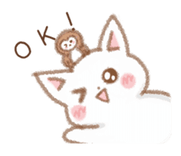 I love cats and Owl sticker #8552185