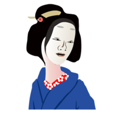 Supporter Katsuyo san Daily conversation sticker #8552789