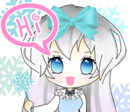 Winter Snow Queen :Fairy Tale Collection sticker #8553810