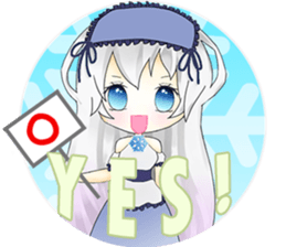 Winter Snow Queen :Fairy Tale Collection sticker #8553811