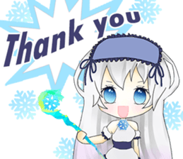 Winter Snow Queen :Fairy Tale Collection sticker #8553819