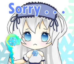 Winter Snow Queen :Fairy Tale Collection sticker #8553826