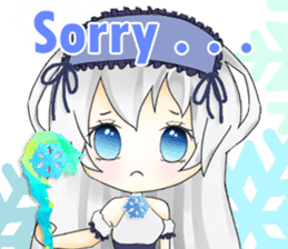 Winter Snow Queen :Fairy Tale Collection sticker #8553826
