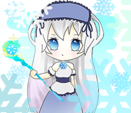 Winter Snow Queen :Fairy Tale Collection sticker #8553832
