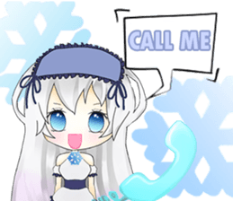 Winter Snow Queen :Fairy Tale Collection sticker #8553839