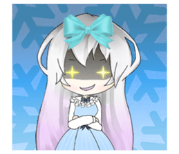 Winter Snow Queen :Fairy Tale Collection sticker #8553841