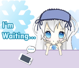 Winter Snow Queen :Fairy Tale Collection sticker #8553842