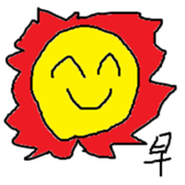 White eyes baby sticker #8553931