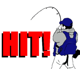 seabass fishing Sticker sticker #8554248