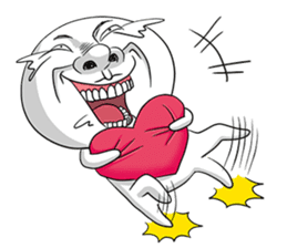 The heart stamp which has the lead. sticker #8554310