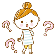 Horizontal stripesGirl sticker #8555133