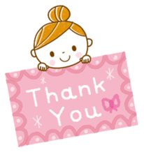 Horizontal stripesGirl sticker #8555147