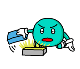 Plastic model fan sticker sticker #8555275