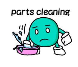 Plastic model fan sticker sticker #8555276