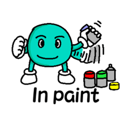 Plastic model fan sticker sticker #8555283