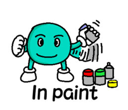 Plastic model fan sticker sticker #8555283