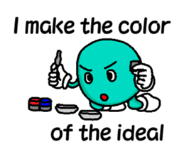 Plastic model fan sticker sticker #8555285