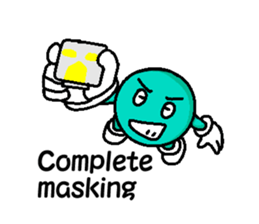 Plastic model fan sticker sticker #8555286