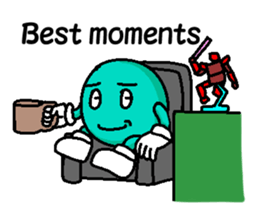 Plastic model fan sticker sticker #8555298