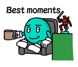 Plastic model fan sticker sticker #8555298