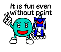 Plastic model fan sticker sticker #8555302