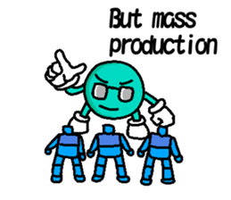 Plastic model fan sticker sticker #8555305