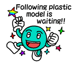 Plastic model fan sticker sticker #8555313