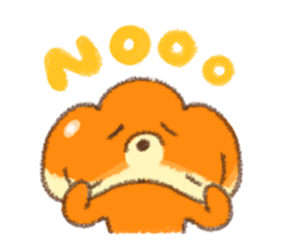 warm puppy bread. sticker #8555500