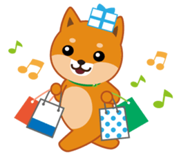 Shiba dog "MUSASHI" 5 sticker #8556127