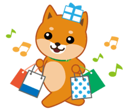 Shiba dog "MUSASHI" 5 sticker #8556127