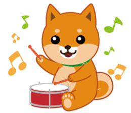 Shiba dog "MUSASHI" 5 sticker #8556130