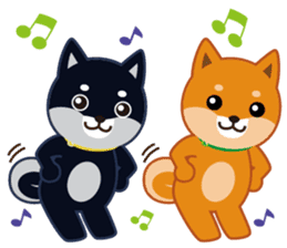 Shiba dog "MUSASHI" 5 sticker #8556131