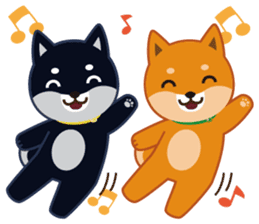 Shiba dog "MUSASHI" 5 sticker #8556132