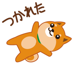 Shiba dog "MUSASHI" 5 sticker #8556134