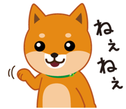 Shiba dog "MUSASHI" 5 sticker #8556136