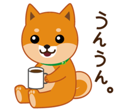 Shiba dog "MUSASHI" 5 sticker #8556137
