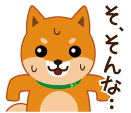 Shiba dog "MUSASHI" 5 sticker #8556140