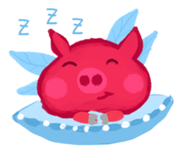 Pink Flying Pics Fun Set sticker #8556246