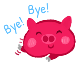 Pink Flying Pics Fun Set sticker #8556261