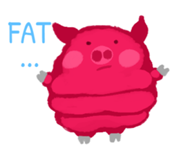 Pink Flying Pics Fun Set sticker #8556270