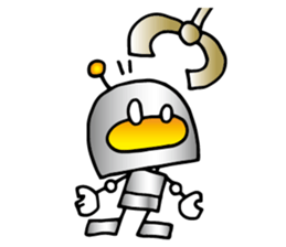 Helmet Robot sticker #8556506