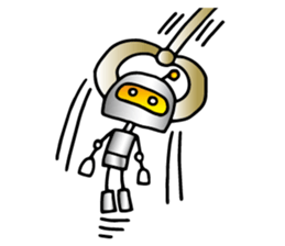 Helmet Robot sticker #8556508