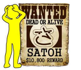 My name is Satoh sticker #8556648