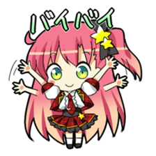 Pretty pop idol Merle sticker #8556679