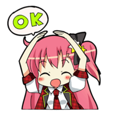 Pretty pop idol Merle sticker #8556693